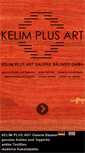 Mobile Screenshot of galerie-baeumer.de
