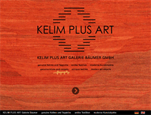 Tablet Screenshot of galerie-baeumer.de